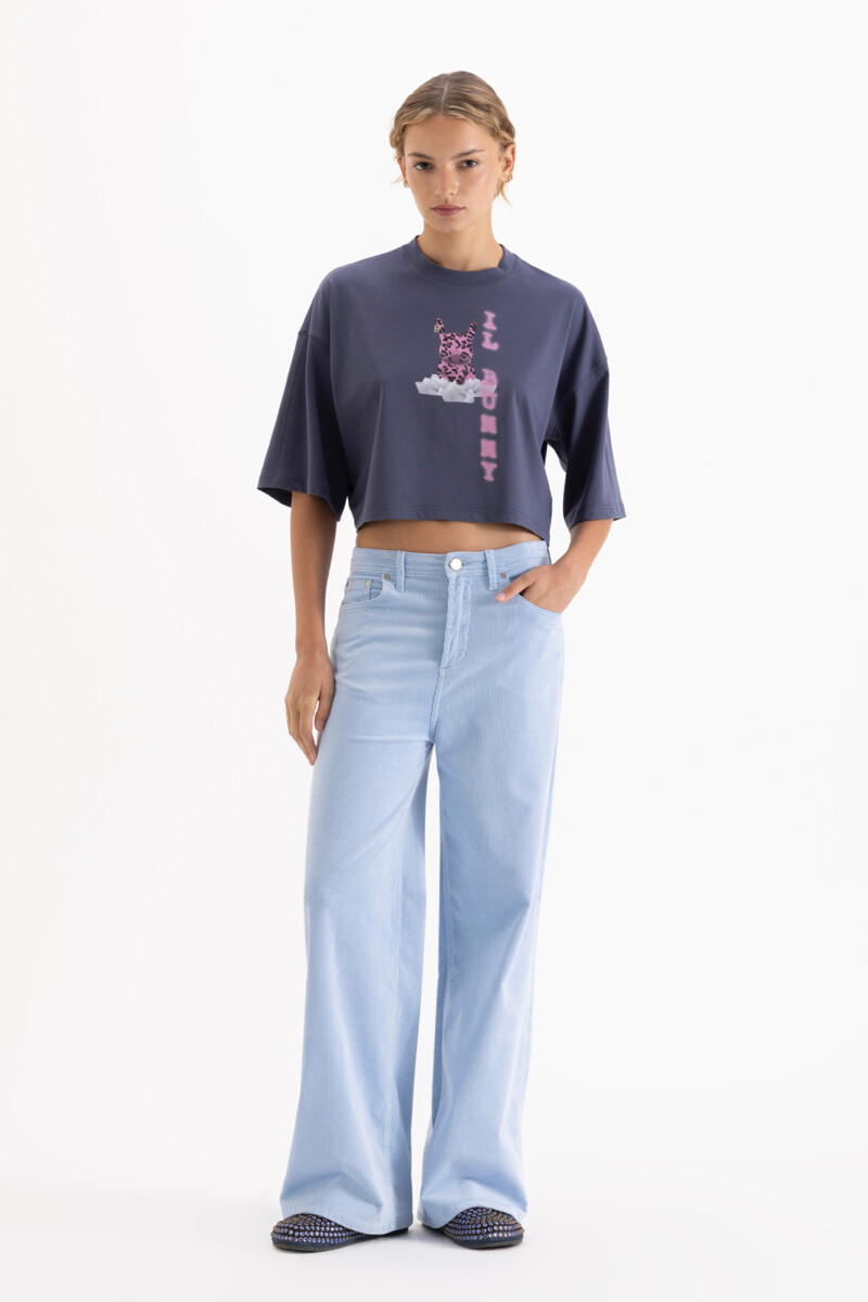 REMERA STAR Azul