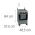 Cocina Thompson Cth 1500 COCINA THOMPSON COMBINADA CTH1500 TITANI