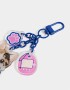 Llavero Acrilico Llavero Con Charms De Acrílico - Combinacion Multicolor