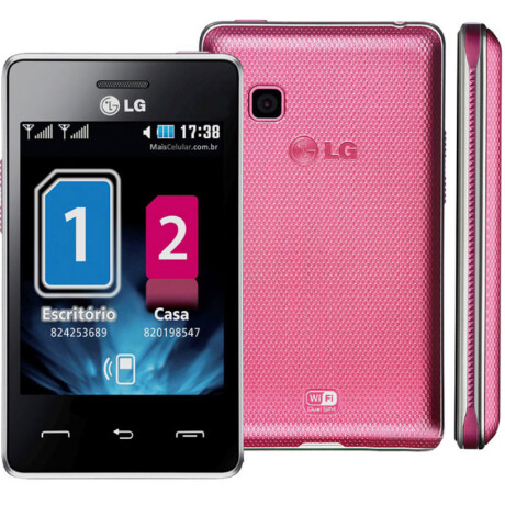 Lg T375 Cookie Smart Rosado 001