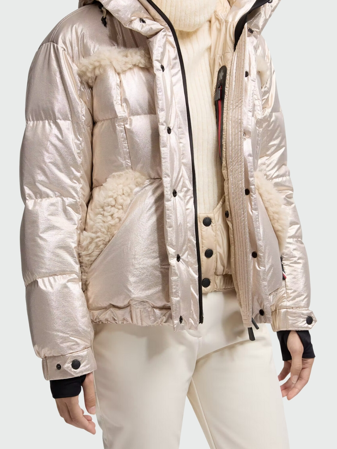 MONCLER - Campera de Esquí Mondium Amarillo