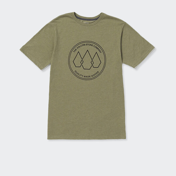 Remera Volcom Stone Link Thyme Green Heather