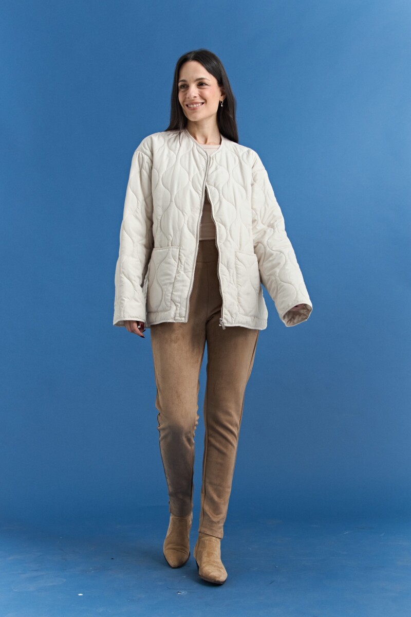 Legging toque gamuza - Tostado 