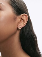 Pendientes Dorados Con Circonitas dorado