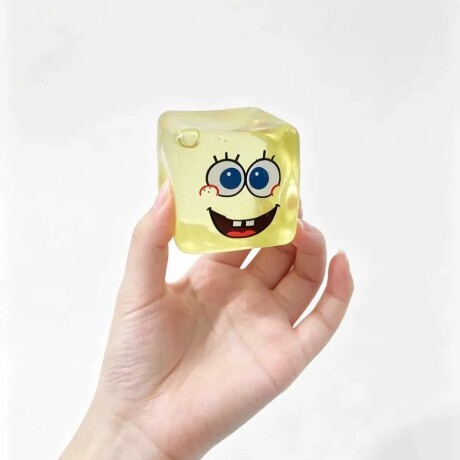 Squishy Needoh Bob Esponja Nice Cube Amarillo