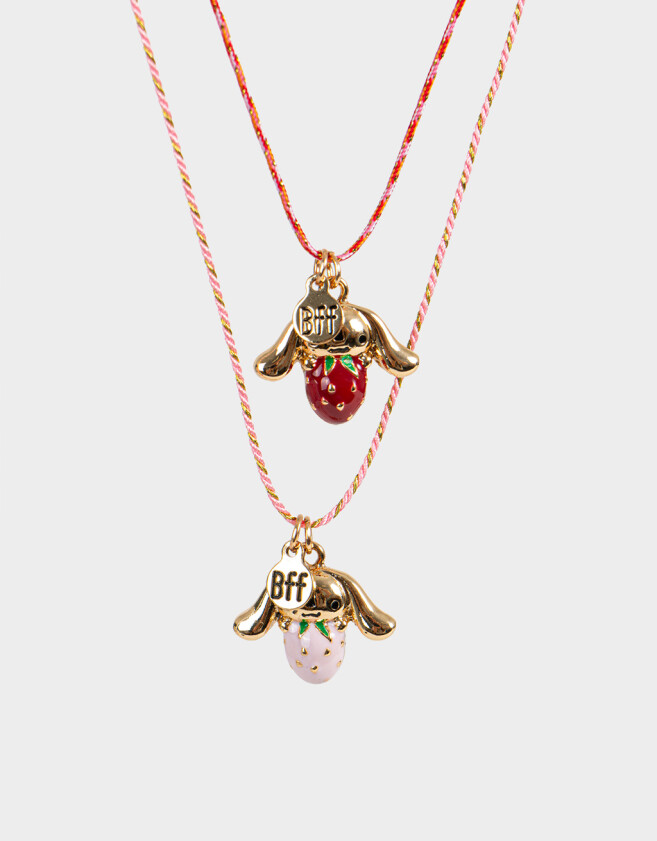 Collares Infantiles Licencias Collares Para Compartir Cinnamoroll - Dorado