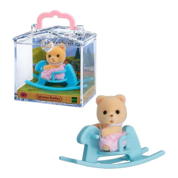 Sylvanian Families Oso Bebe Con Caballito Mecedor Juguete Sylvanian Families Oso Bebe Con Caballito Mecedor Juguete