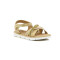 Sandalia Niñas Angus Tiras Cruzadas Con Hebilla Dorado