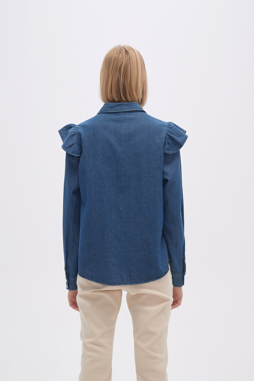 Camisa Dola Azul Medio