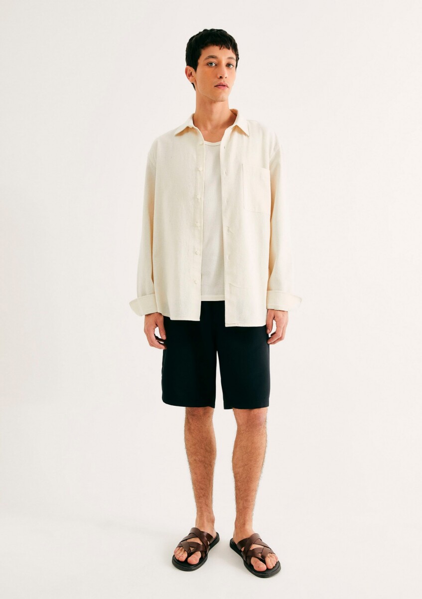 SHORT DE PLAYA - NEGRO 