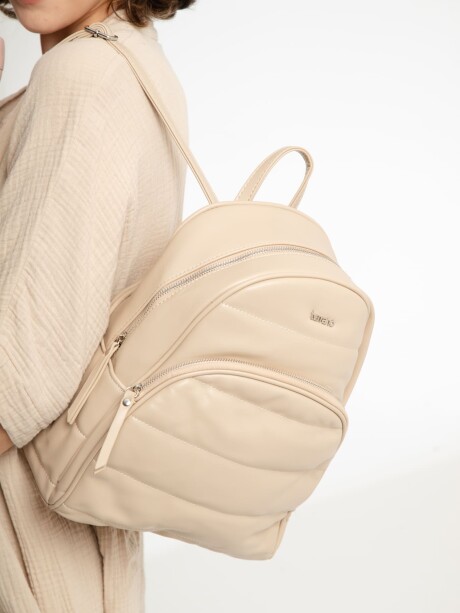 Mochila Escorpio Beige