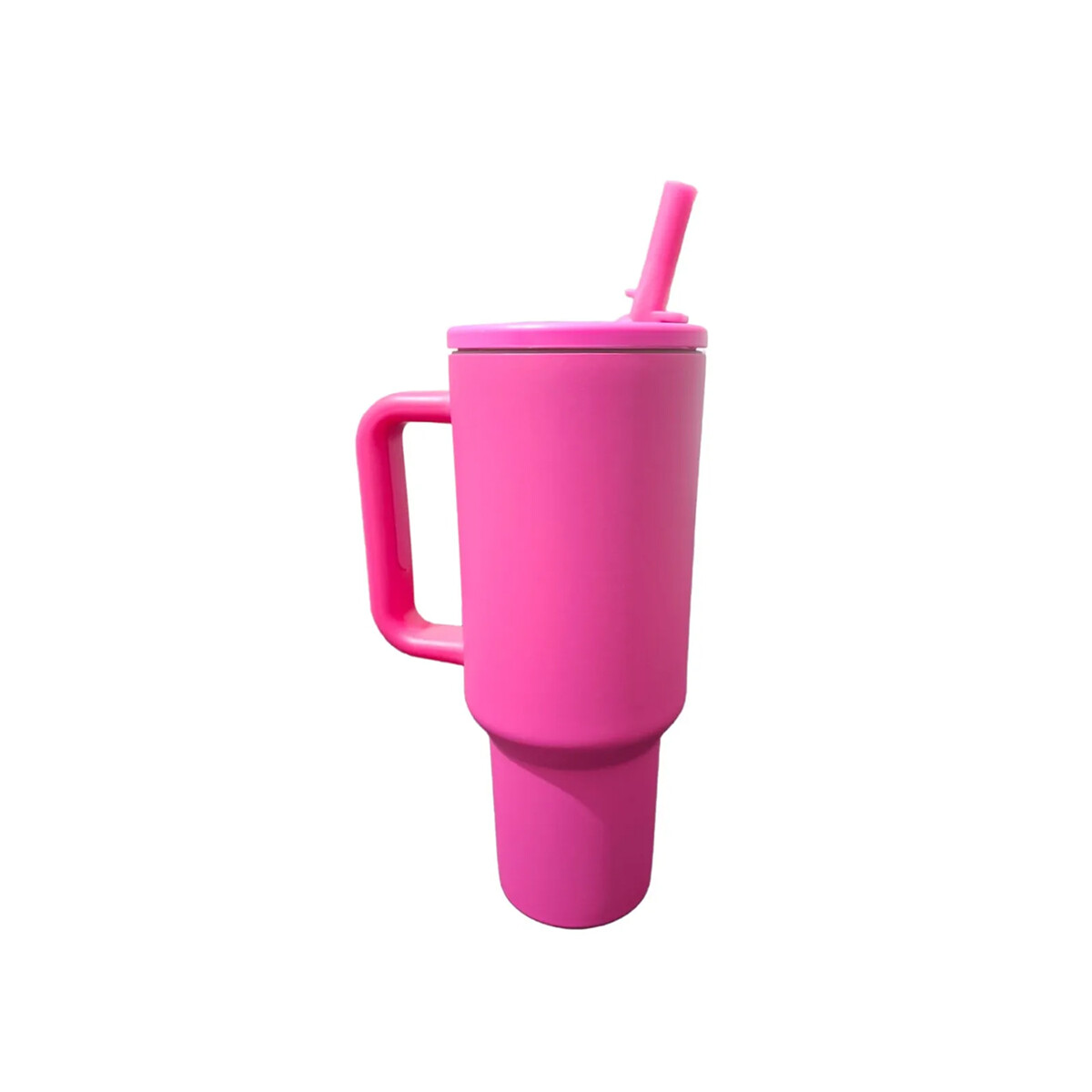 Vaso Térmico XL con Asa y Tapa 1200ml - Fucsia 
