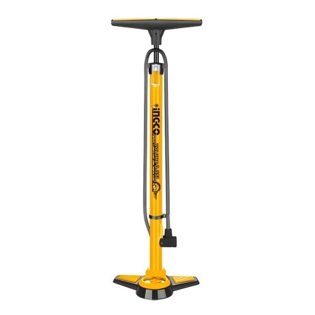 Inflador de mano Ingco en aluminio 160 Psi con medidor de presión Inflador de mano Ingco en aluminio 160 Psi con medidor de presión