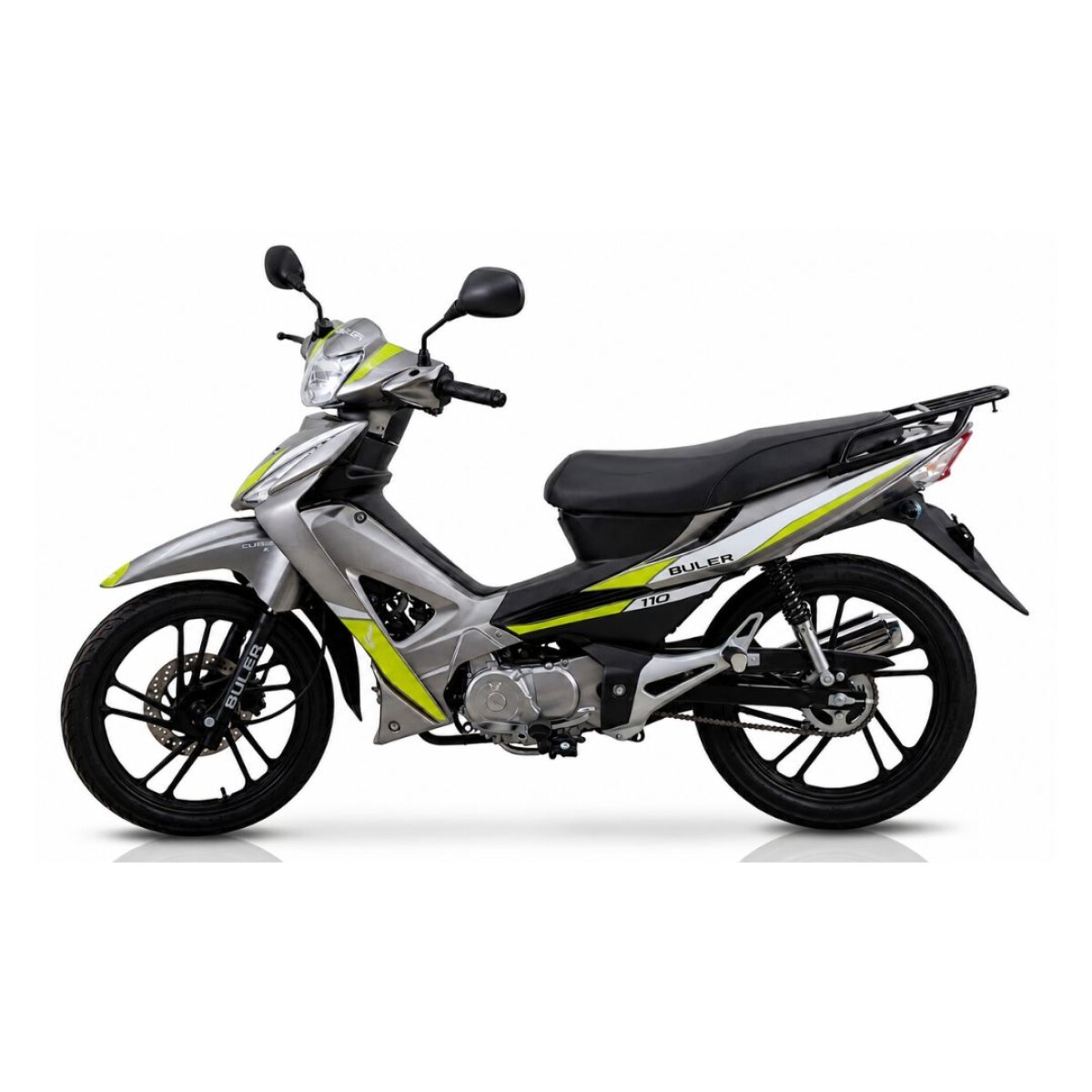 Moto Buler Cub 110cc Aleación - Gris 