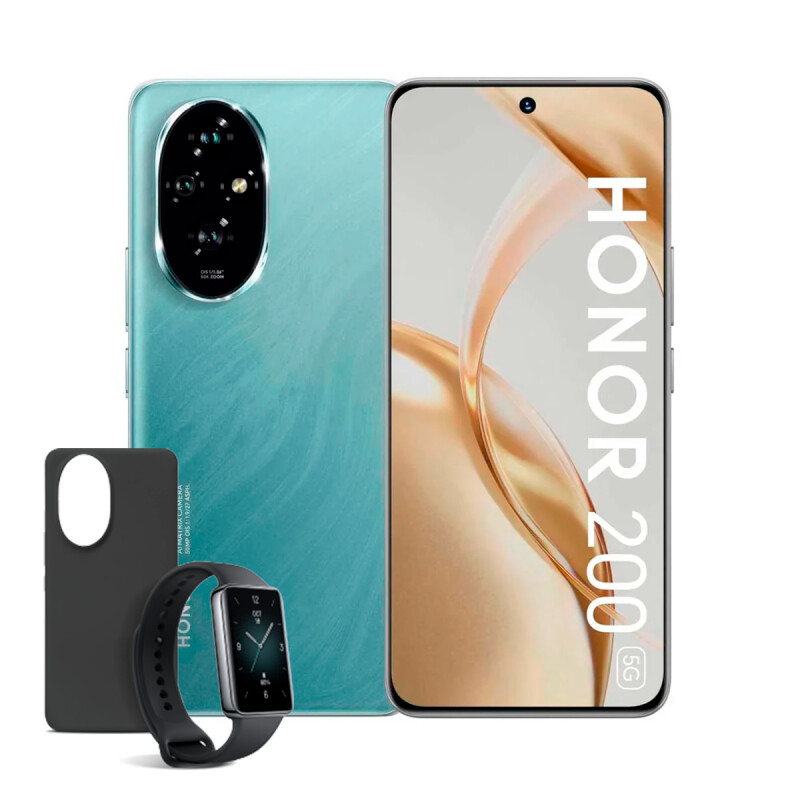 Celular Honor 200 512GB 12GB Green + Accesorios de regalo Celular Honor 200 512GB 12GB Green + Accesorios de regalo