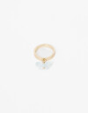 Anillos Chicos Acrilico Anillo Dije Mariposa. - Dorado