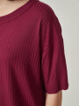 Remera Asdim Bordeaux