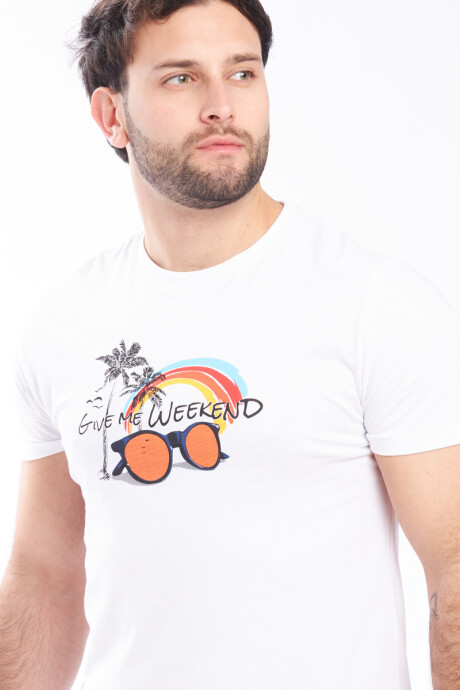 T-SHIRT ARTESA 422 Blanco