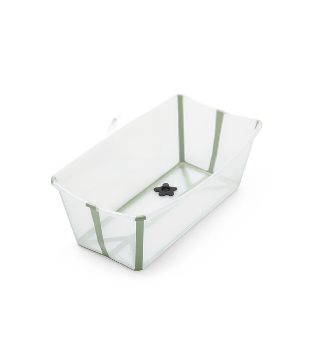 Bañito Plegable Flexi bath stokke - Transparente / Verde 