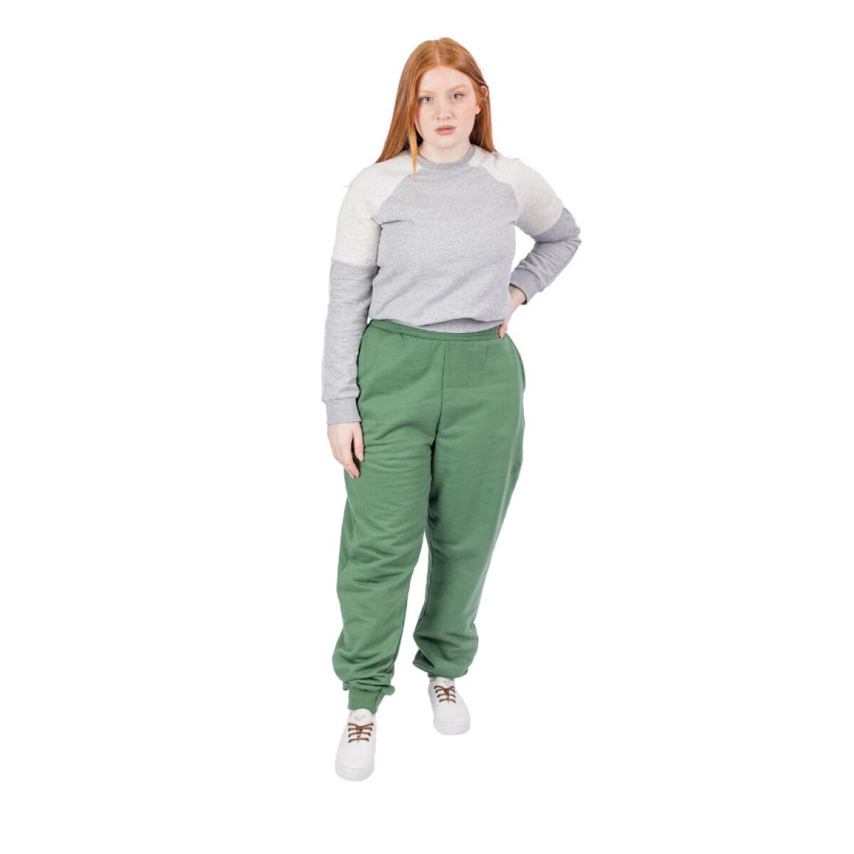 Pantalón de Algodón Dama Habana Plus - VERDE 