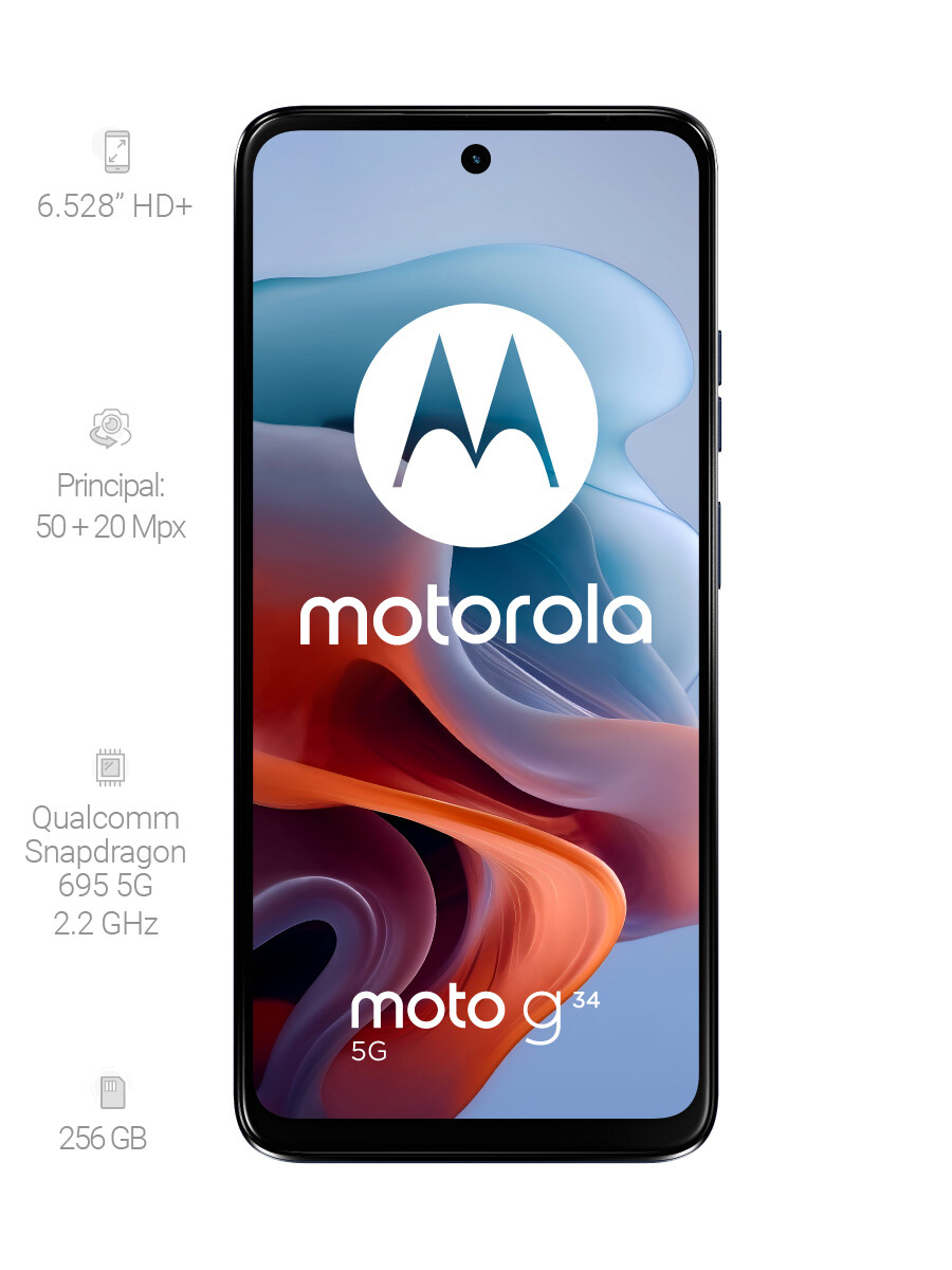 Moto G34 256GB Azul 