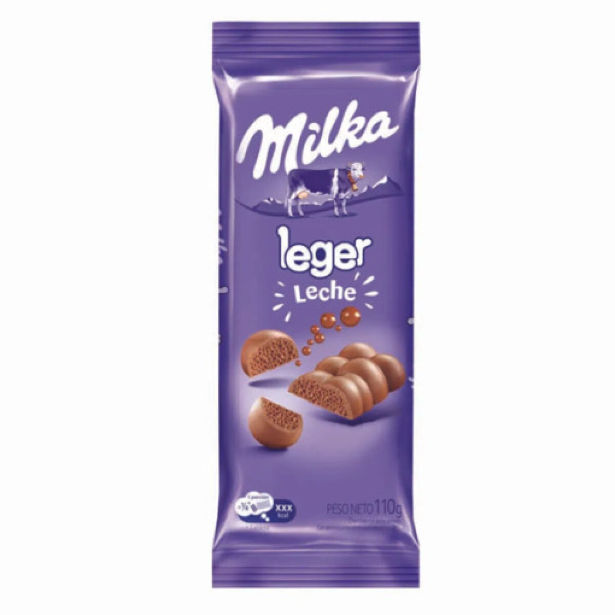 Milka Leger Almendras 110g 