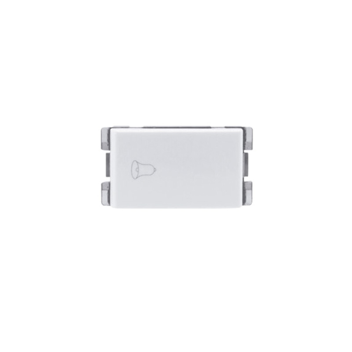 Interruptor Pulsador de Timbre 10A x 250V Atenea Blanco 