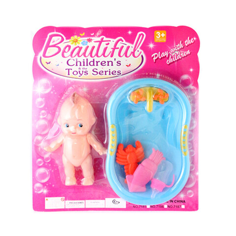 3X2 OUTLET Bañito con bebé y accesorios 3x2 Outlet Bañito Con Bebé Y Accesorios