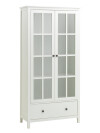 Vitrina NORDBY 2 puertas 1 cajón blanco Vitrina NORDBY 2 puertas 1 cajón blanco