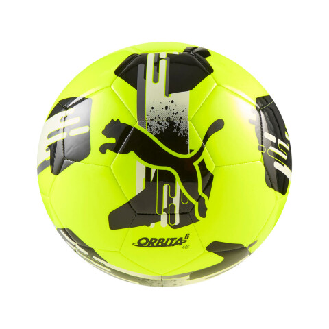Puma Orbita 6 MS ball Amarillo-Negro