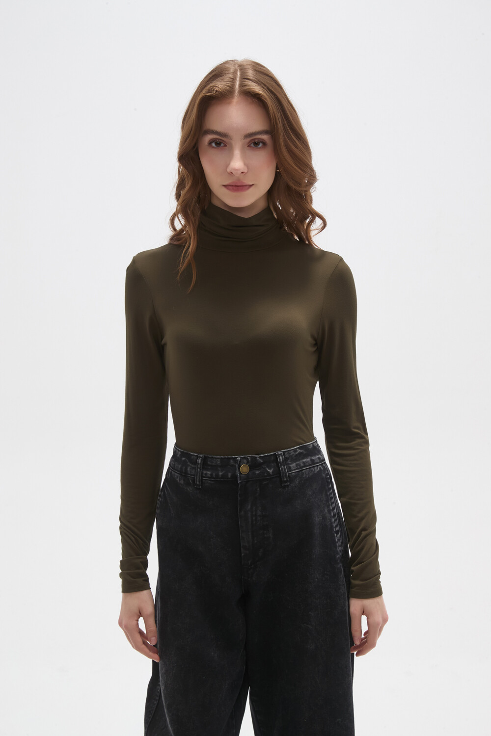 Polera Olven Verde Oliva