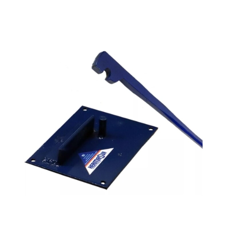 Plancha Para Doblar Hierro 8mm Y Grinfa 8mm Hermasur® Plancha Para Doblar Hierro 8mm Y Grinfa 8mm Hermasur®