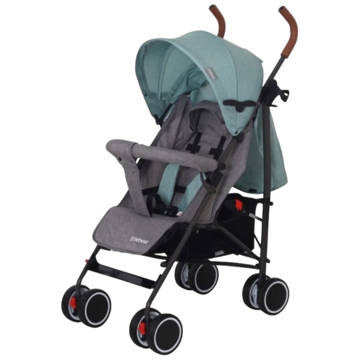 Coche de bebé Plegable Bebesit Clap Hasta 15Kg - Verde 