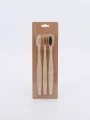 CEPILLO DIENTES BAMBOO PACK X3 BEIGE