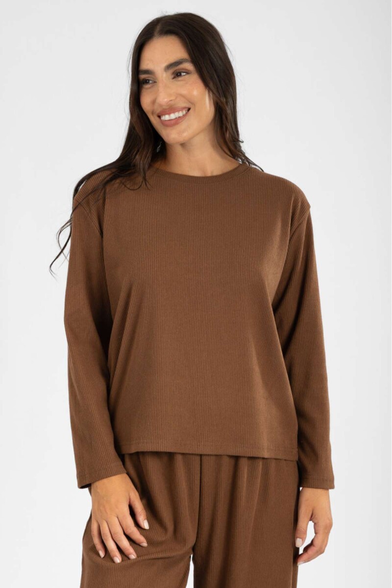 Buzo cosy - Marron 