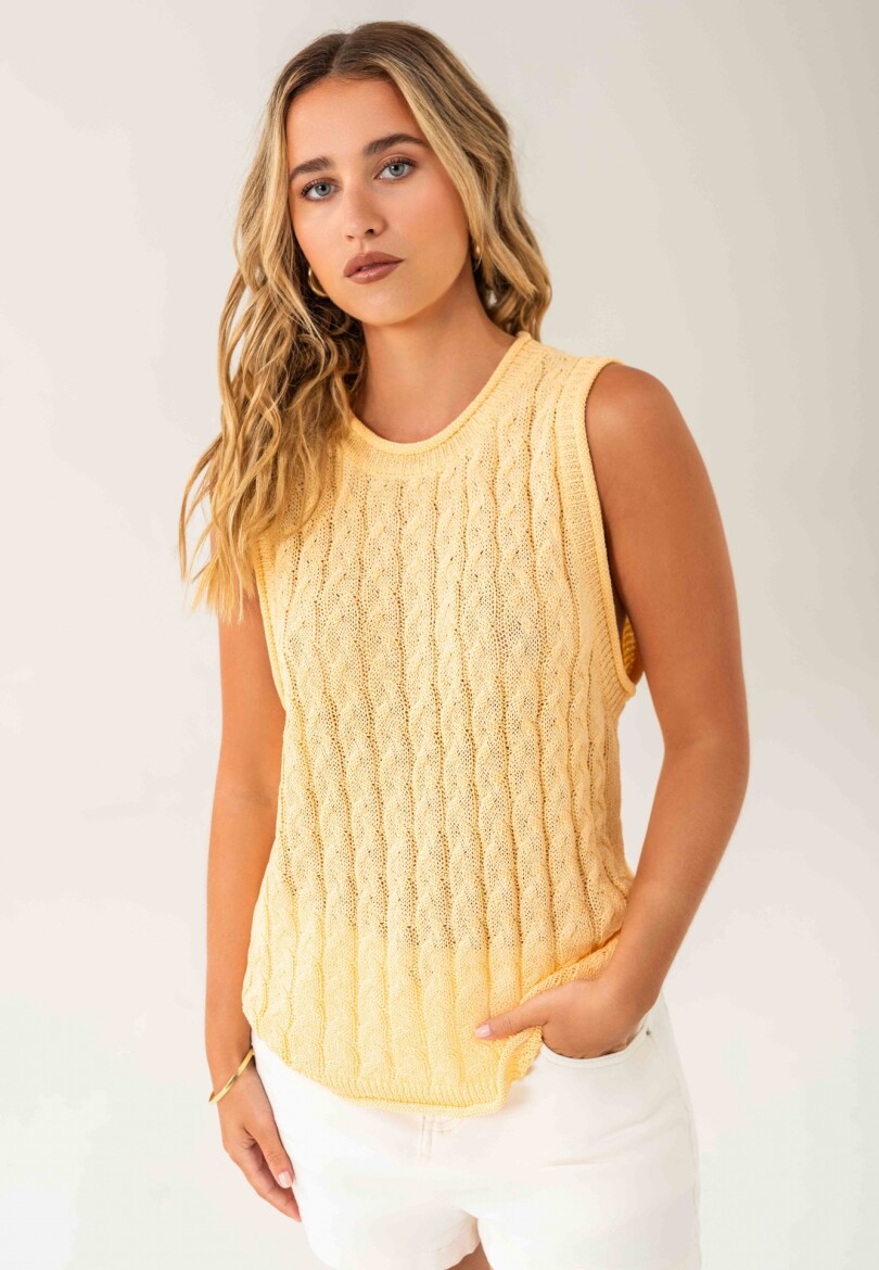 Chaleco Eterna Amarillo