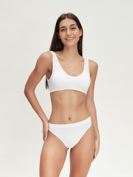COLALESS BASICA SEAMLESS BLANCO
