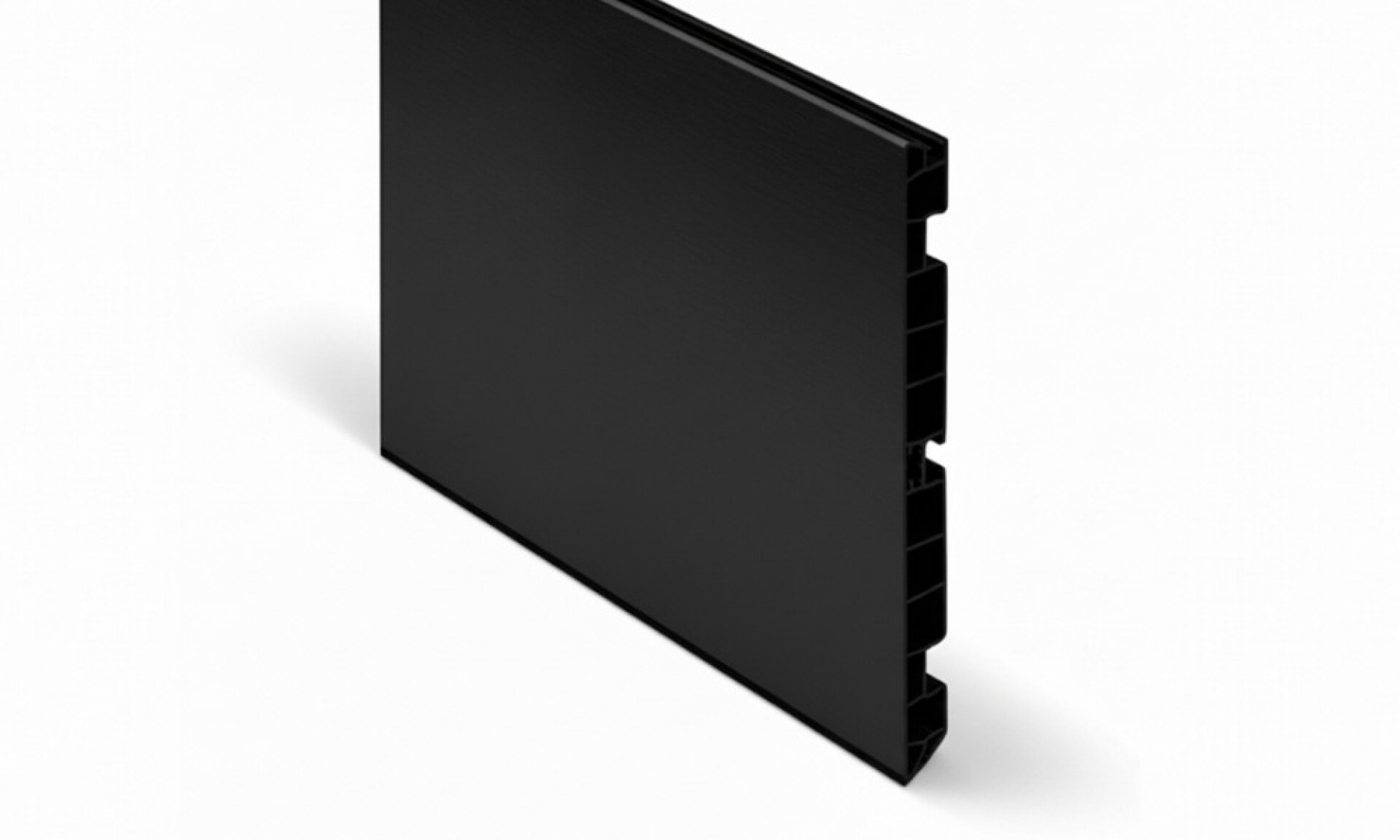 Zócalo De Pvc Negro 15 Cm - 713.27.265 Barra 