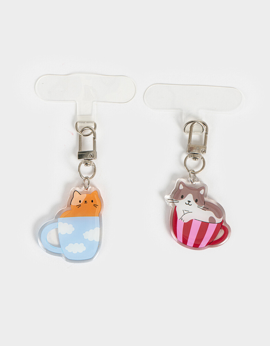 Set De Accesorios De Celular Mini De Acrílico Para Compartir 