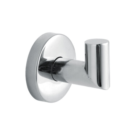 PERCHA SIMPLE METAL ACERO INOX 304 PULIDA BRILLO 000