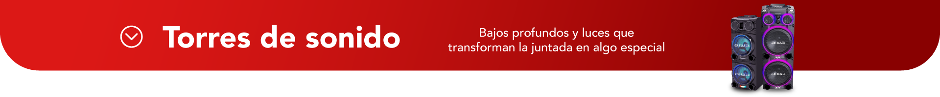 Torres de sonido AIWA