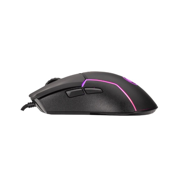 Mouse Gamer Marvo M655 Luz Rgb Usb 12000dpi MOUSE MARVO M655 RGB BK