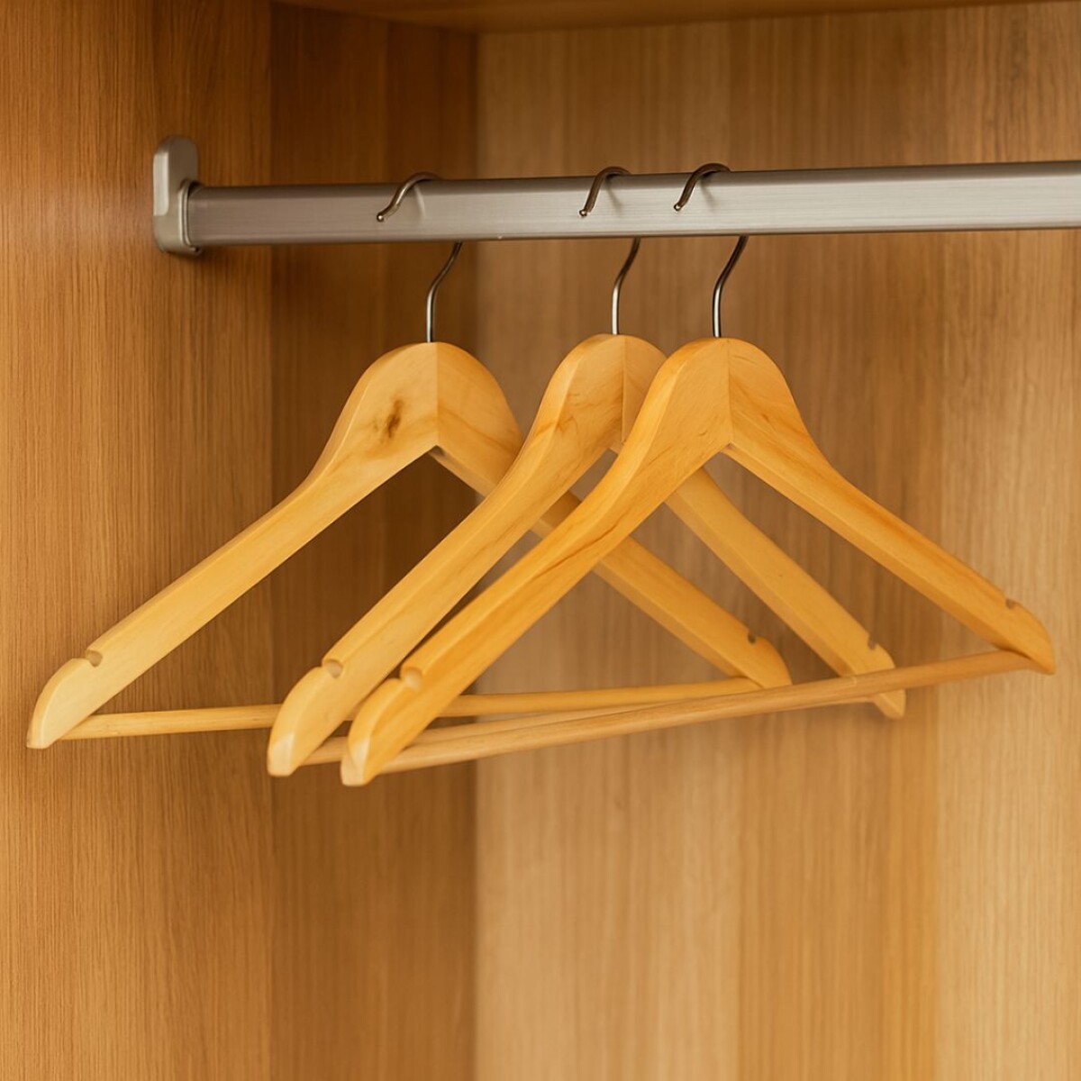 PERCHAS DE MADERA X 3 UNIDADES 