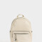 Mochilas Urbanas Mochila Con Charm Crudo - Blanco Crudo