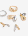 Bijouterie Set Metal Bijou Set Metal. - Plateado Rodio