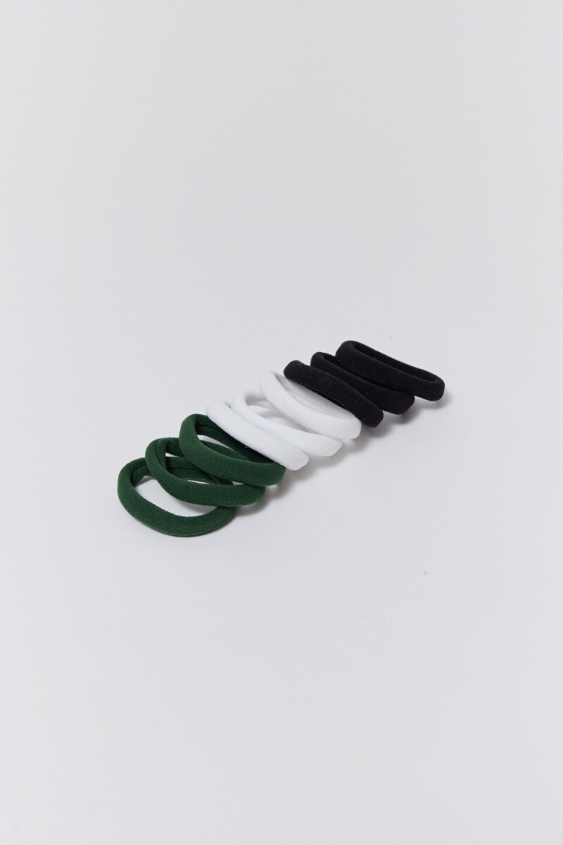 Pack x 9 gomitas Verde Y Negro
