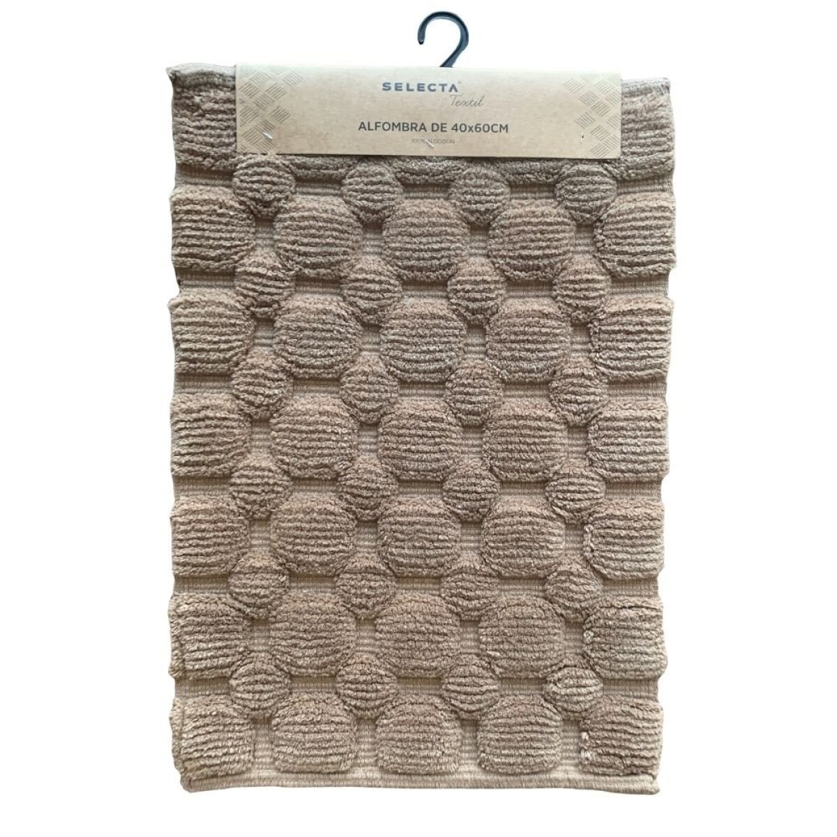 ALFOMBRA BULKY 40X60CM NATURAL 