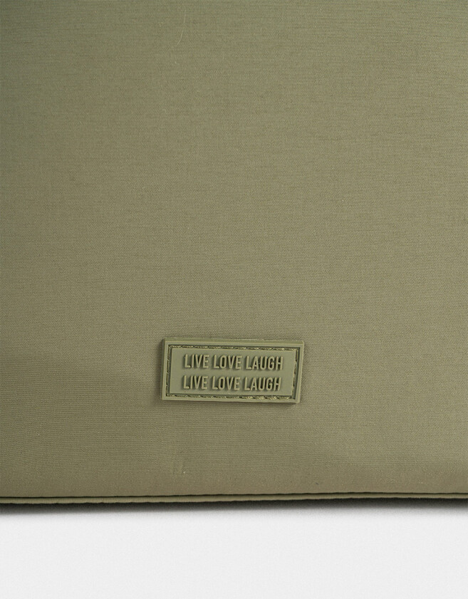 Mochilas Special Price Estampados Cartera Shopper - Verde Kaki
