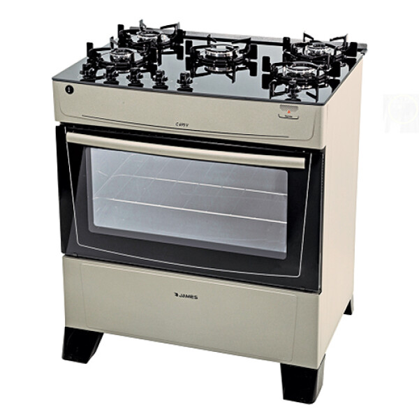 COCINA JAMES C 695 V - TITANIUM -5 H Mesada Vidrio Sin color