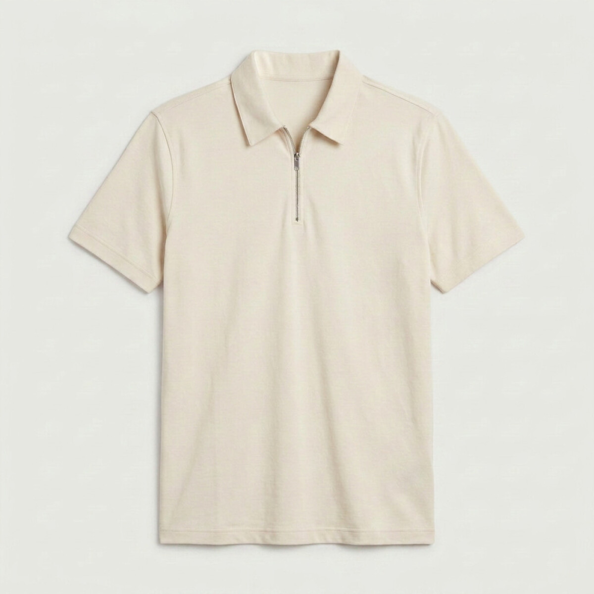 CAMISA POLO MM MASC - BEGE CLARO 